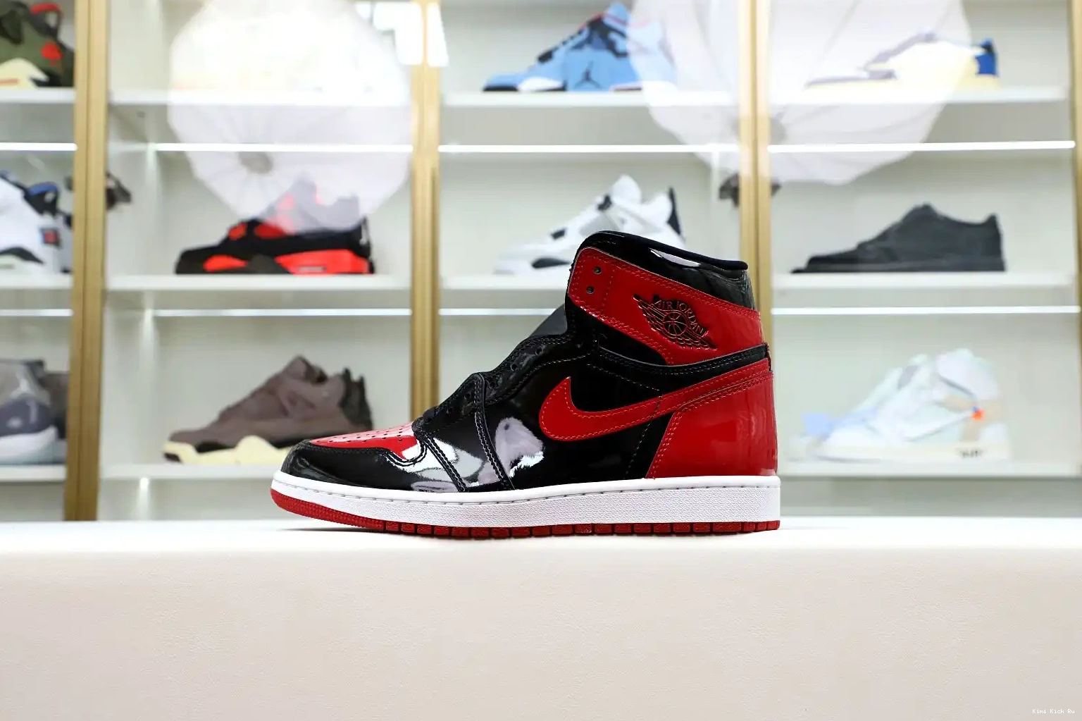 BRED 1 AIR OG PATENT Kimikick HIGH JORDAN 0726